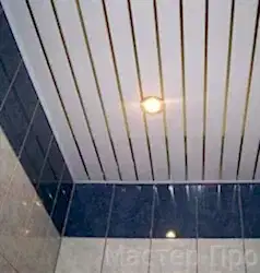 монтаж потолка из пластиковых панелей пвх в астане