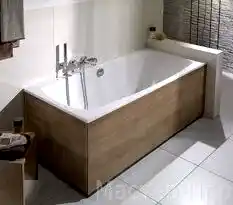 установка стальной ванны