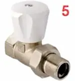 прямой запорный вентиль