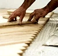 укладка паркета в астане