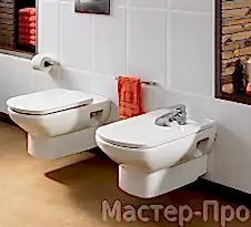 установка подвесного унитаза