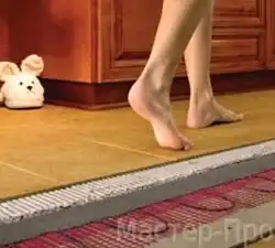 монтаж теплого пола в астане
