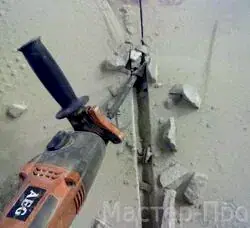 штробление стен в астане