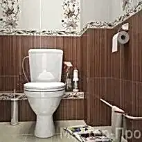 укладка плитки в туалете